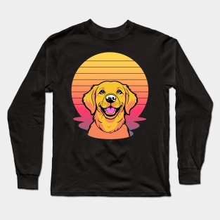 awesome retriever enthusiasts dog adorable for mom Long Sleeve T-Shirt